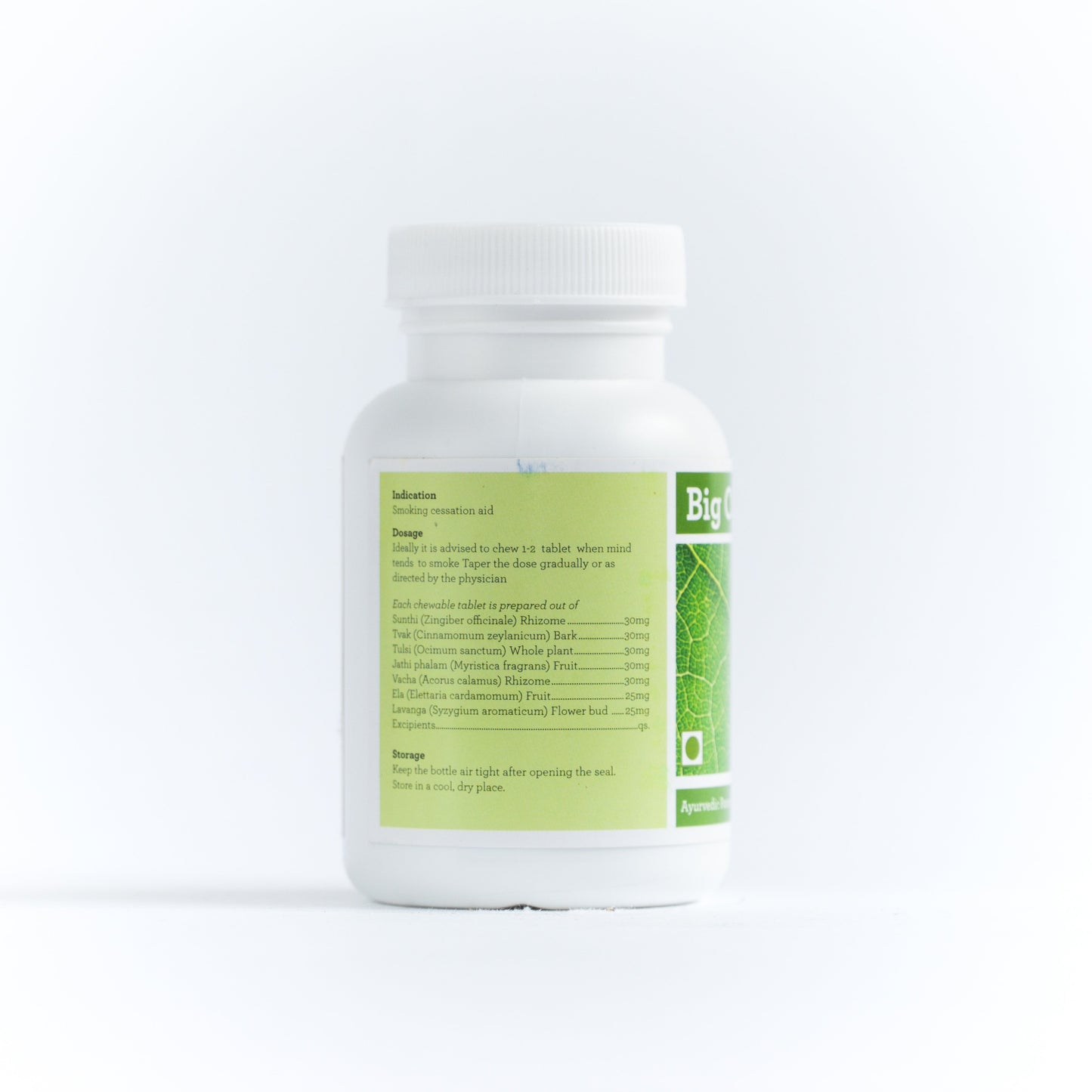 Big Cig 60 tablets - A herbal non nicotine based Smoking cessation Aid