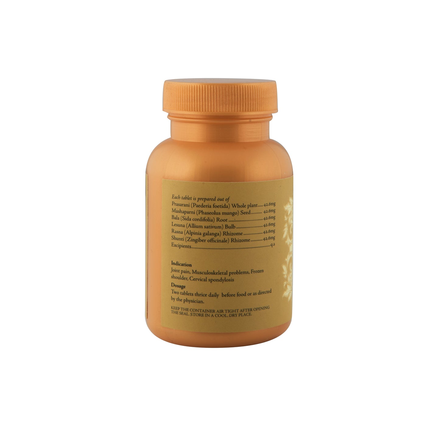 Prasaranyadi 90 Tablets - A traditional remedy for joint pain especially ove rneck & shoulder joint