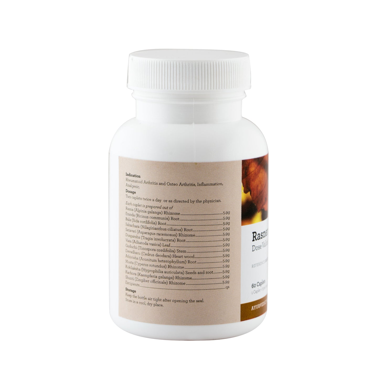 Rasnerandadi Kashaya 60 Tablet - An Ayurvedi solution for arthritic pain and inflammation