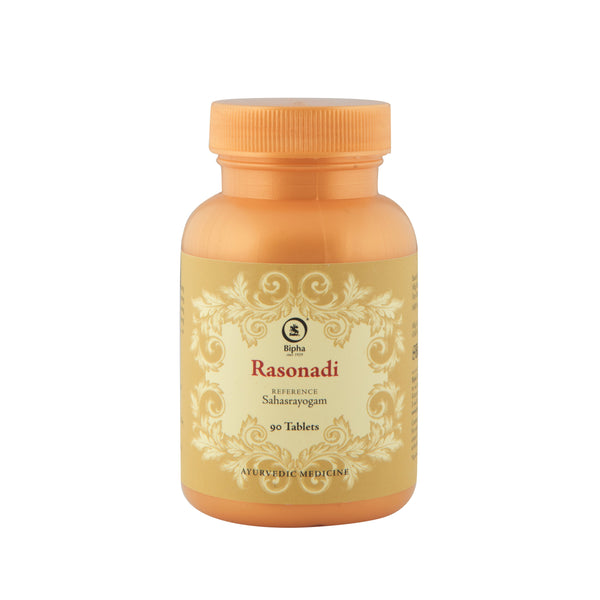 Rasonadi 100 Tablets - Ayurvedic solution for respiratory diseases and tones up digestive system