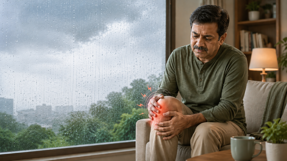 Why Joint Pain Worsens During Monsoon? Ayurvedic Causes and Natural Relief Tips