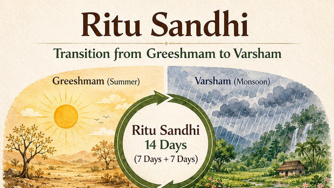 Ritu Sandhi in Ayurveda: The Secret to Staying Healthy During Seasonal Changes