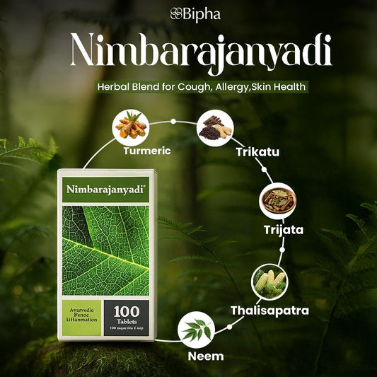 Nimbarajanyadi - Support for Allergies & Immunity 100 Tablets