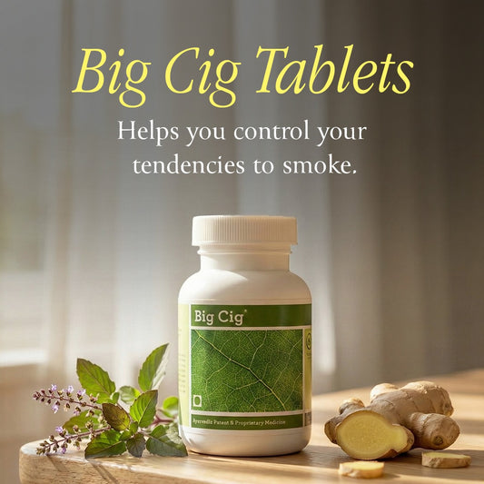 Big Cig 60 tablets - A herbal non nicotine based Smoking cessation Aid