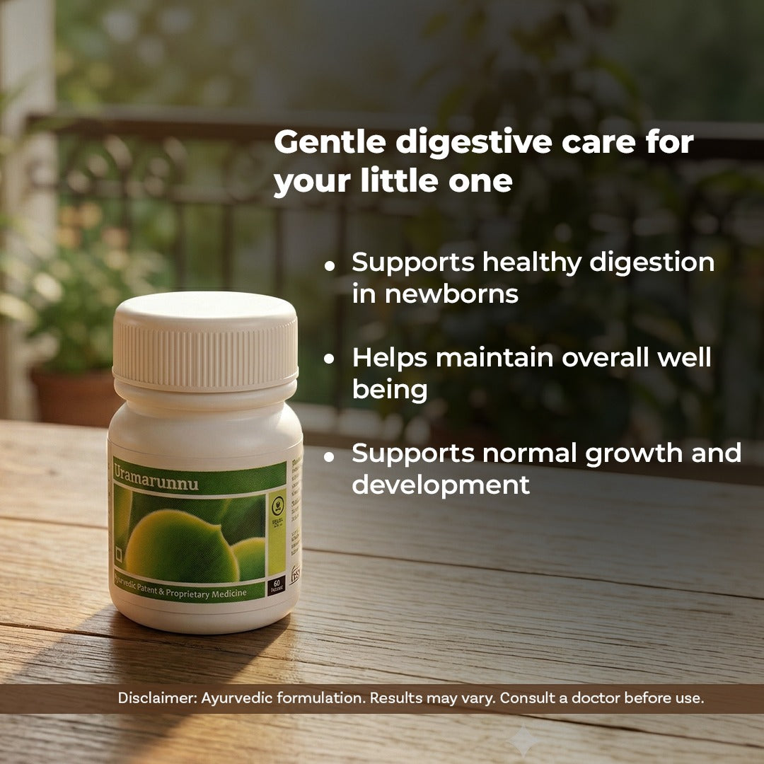 Uramarunnu 60 tablets Ease gripe, colic & other digestive ailments for Infants & Children