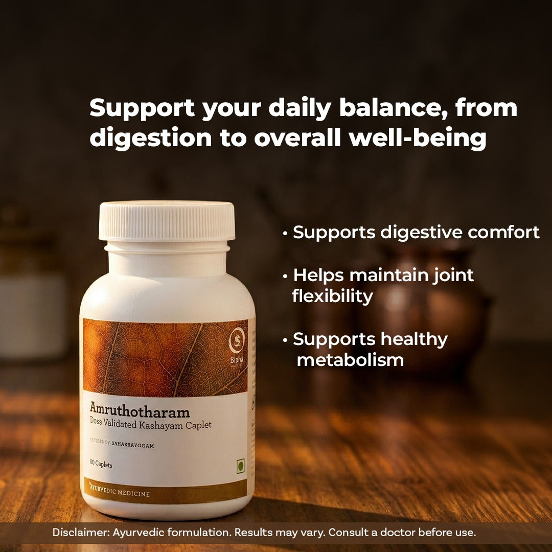 Amruthotharam Kashaya 60 Tablet - An excellent Jwaraghna (Antipyretic) medicine