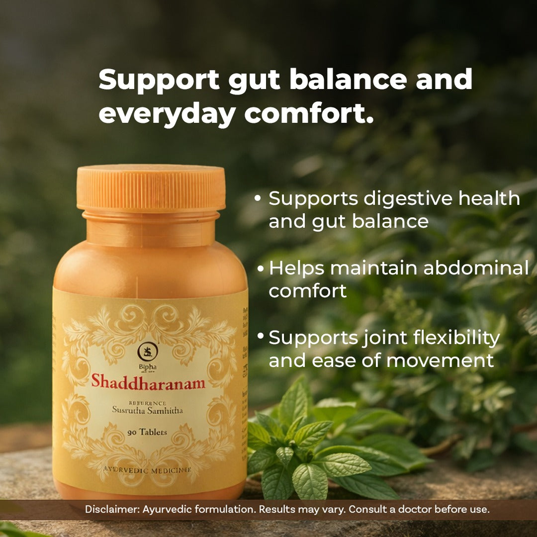 Shaddharanam DS 60 Tabs - An excellent Amapachana (Anti rheumatic & digestive) medicine