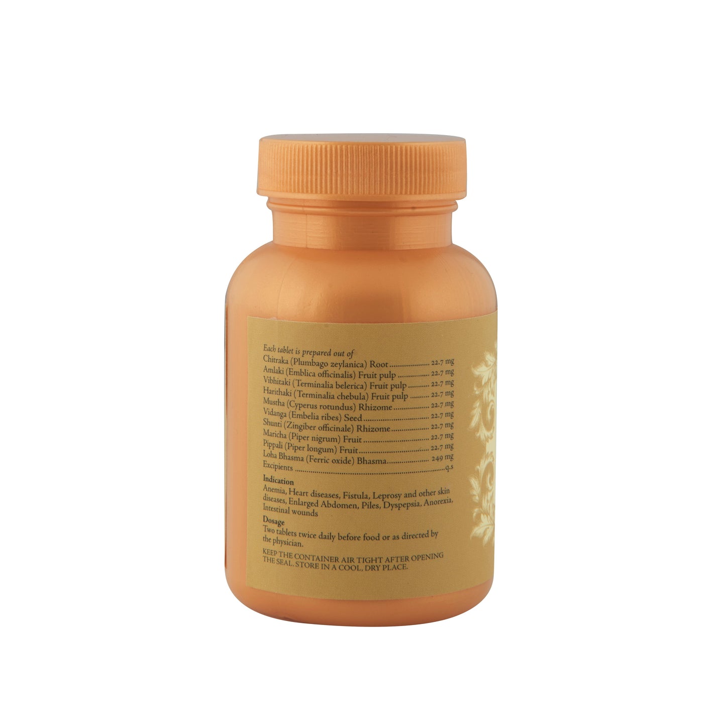 Navayasam 90 Tablet - A cardioprotective polyherbal formula for anaemia & skin diseases