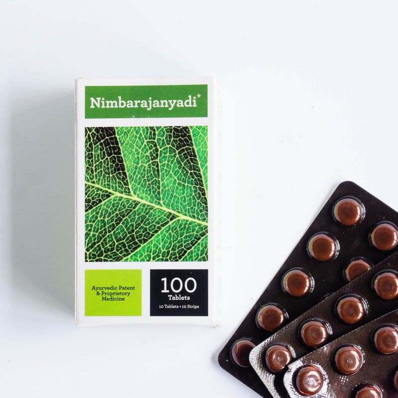 Nimbarajanyadi -Anti-Allergic and Immuno-Modulator 100 tablets