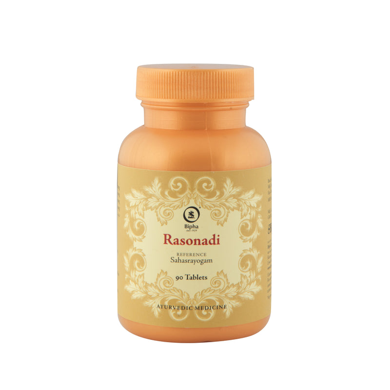 Rasonadi 90 Tablets - Ayurvedic solution for respiratory diseases and tones up digestive system